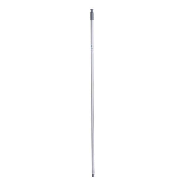 Sopborstskaft Ränder 2,3 x 130 x 2,3 cm Grå Metall (12 antal)