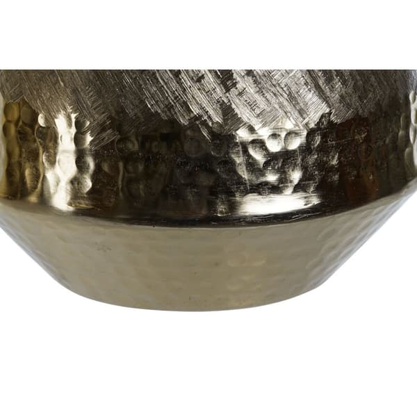 Bordsdekoration DKD Home Decor Gyllene Silvrig Romantisk 19 x 19 x 20 cm (2 antal)