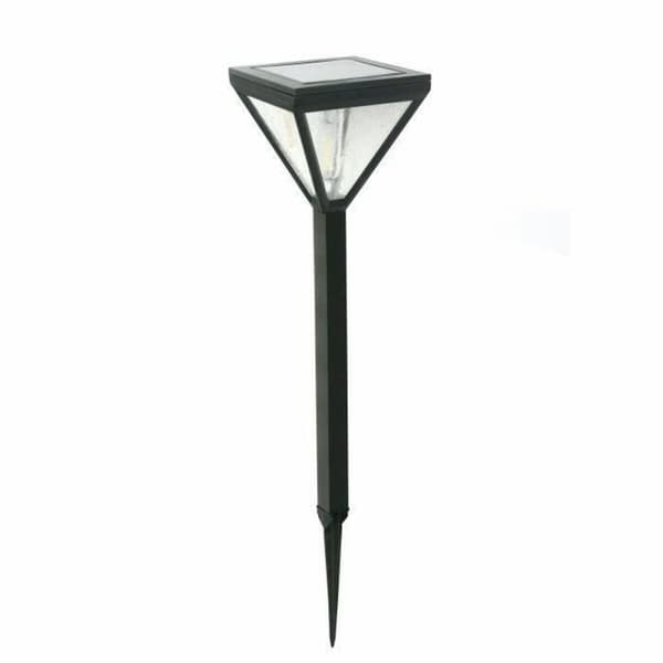 Solcellelampe Galix 25 lm Sort Rustfrit stål