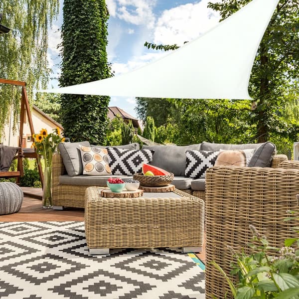 Skyggeseil Aktive Trekantet 360 x 0,5 x 360 cm (6 enheter)