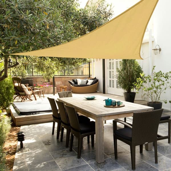 Aurinkosuojat Aktive Kerma 500 x 0,3 x 500 cm Kolmikulmainen (4 osaa)