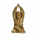 Miniatyrbillede 2 af 2: Dekorativ figur Yoga Gorilla Gylden 17 x 36 x 19,5 cm (4 enheder)