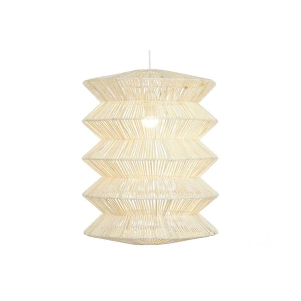 Taklampa DKD Home Decor Ljusbrun Järn 50 W 40 x 40 x 54 cm