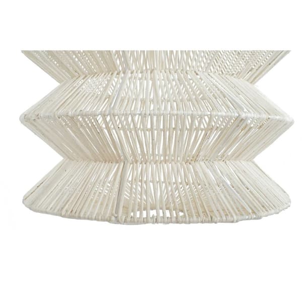 Taklampa DKD Home Decor Ljusbrun Järn 50 W 40 x 40 x 54 cm