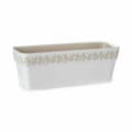 Miniatyrbilde 2 av 3: Planter Stefanplast Gaia Hvit Plast 49,5 x 17 x 19 cm (12 enheter)