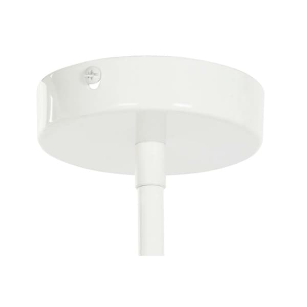 Loftslampe DKD Home Decor 98 x 45 x 30 cm Krystal Metal Hvid 50 W