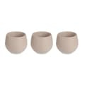 Pikkukuva 2 / 3: Ruukkusetti Ibergarden ES0501214S3 Ruskeanharmaa Muovinen 16,5 x 16,5 x 14,5 cm (4 osaa)