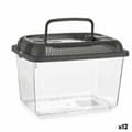 Pikkukuva 1 / 2: Kalasäiliö Kahvalla Medium Antrasiitinharmaa Muovinen 3 L 17 x 16 x 24 cm (12 osaa)