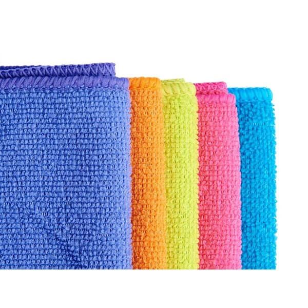 Rengöringstrasor Multicolour 30 x 30 x 0,02 cm (12 antal)
