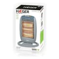 Pikkukuva 4 / 4: Kannettava lämmitin Haeger HH-120.002A Valkoinen 1200 W