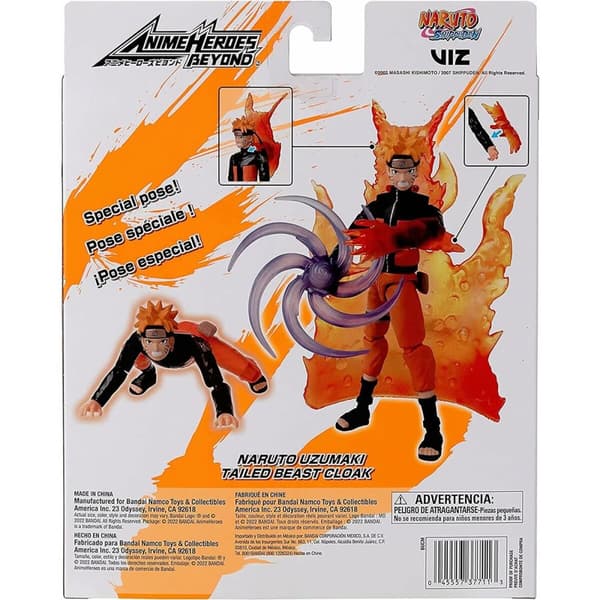 Dekorativ figur Bandai Naruto Uzumaki 17 cm