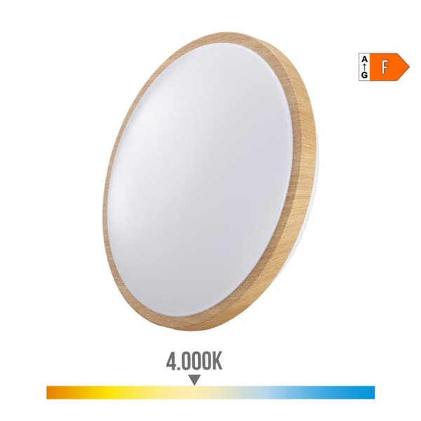 LED-taklampe EDM 32539 F 18 W 1820 Lm Rund Overflate (4000 K)