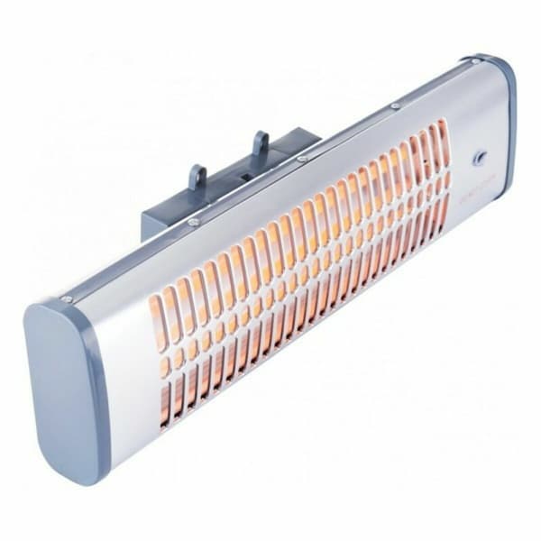 Quartz elektrisk radiator Haeger BH-120.003A Sølvfarvet 1200 W