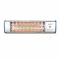 Miniatyrbillede 1 af 2: Quartz elektrisk radiator Haeger BH-120.003A Sølvfarvet 1200 W