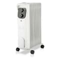 Miniatyrbillede 1 af 5: Olieradiator (9 kamre) Haeger OH-009.006A Hvid 2000 W