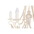 Miniatyrbild 6 av 6: Taklampa Home ESPRIT Vit Ljusbrun Trä Metall 25 W 60 x 53 x 55 cm