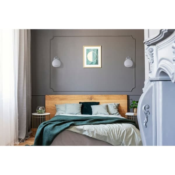Væglampe Activejet AJE-IRMA 1P Hvid Sølvfarvet Metal 40 W 13 x 17,5 x 24,5 cm (1 Dele)