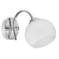 Miniatyrbillede 1 af 6: Væglampe Activejet AJE-IRMA 1P Hvid Sølvfarvet Metal 40 W 13 x 17,5 x 24,5 cm (1 Dele)