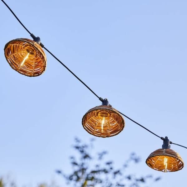 LED-krans Lumisky Beige
