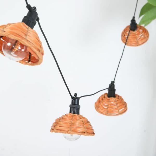 LED-krans Lumisky Beige