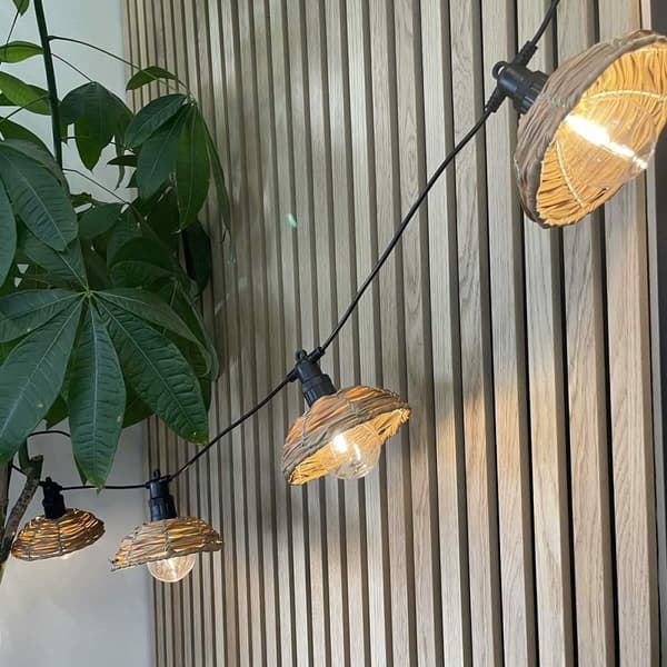 LED-krans Lumisky Beige