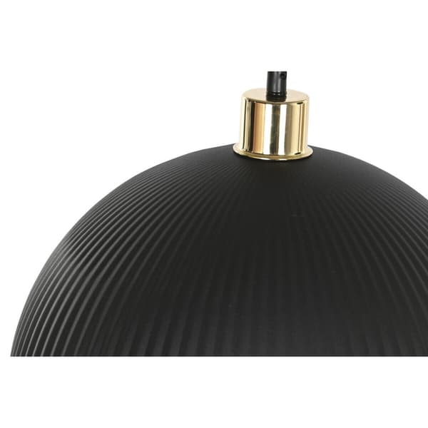 Loftslampe Home ESPRIT Sort Gylden Metal 50 W 35 x 35 x 18 cm