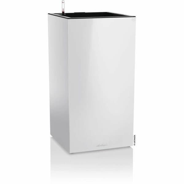 Urtepotte Lechuza 76 x 40 x 10 cm Hvid (1 enheder)