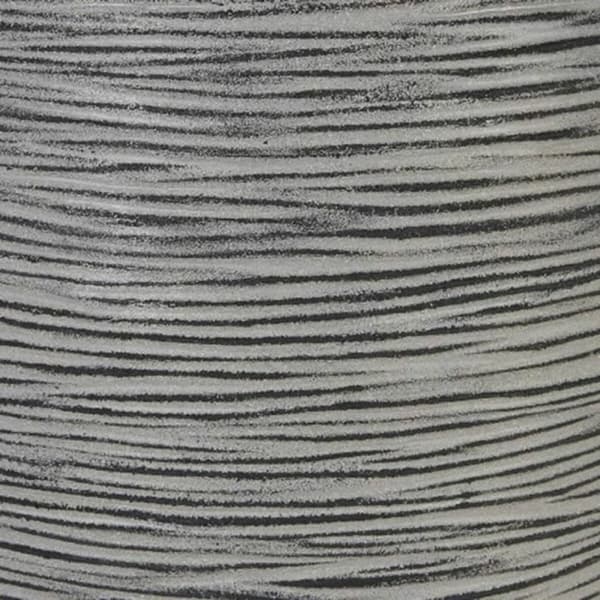 Urtepotte Capi Europe Nature Rib Antracit Plastik