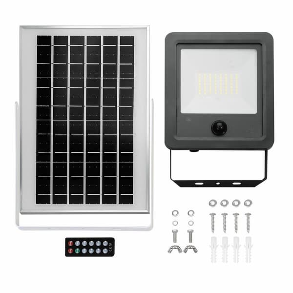 Valonheitin/projektorivalo EDM 31862 100 W 1200 Lm Aurinkokenno Liiketunnistin (6500 K)