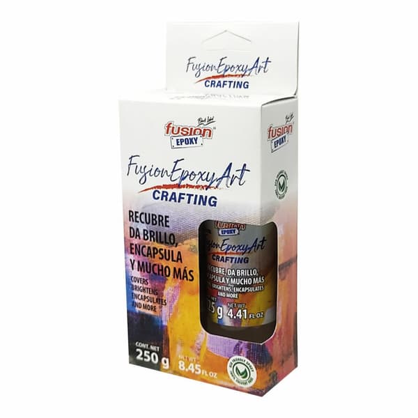 Epoxy resin Fusion Epoxy Black Label Rescrbl 2 Delar 250 g Transparent