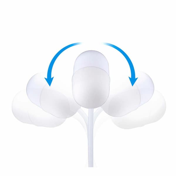 LED-lampe med højttaler og trådløs oplader Grundig Hvid 10 W 50 lm Ø 12 x 26 cm Plastik 3-i-1