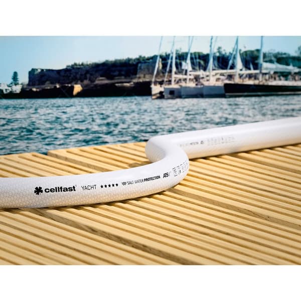 Slange med tilbehørssett Cellfast Yacht Mini Ats PVC 15 m Ø 9 mm
