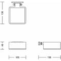 Miniatyrbilde 2 av 5: Vegglys Philips 1,5 W 200 Lm Solar Kvadrat (2700 K)