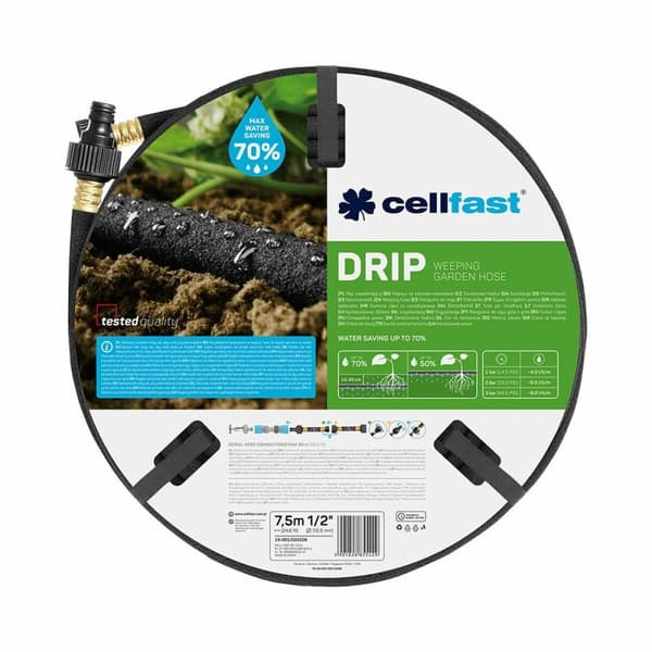 Drypprør Cellfast 7,5 m Ø 12,5 mm Dryppvann