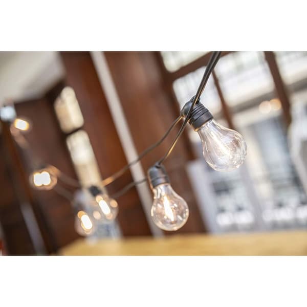 LED-valokranssi New Garden Allegra Musta 8 m E27 10 350 lm