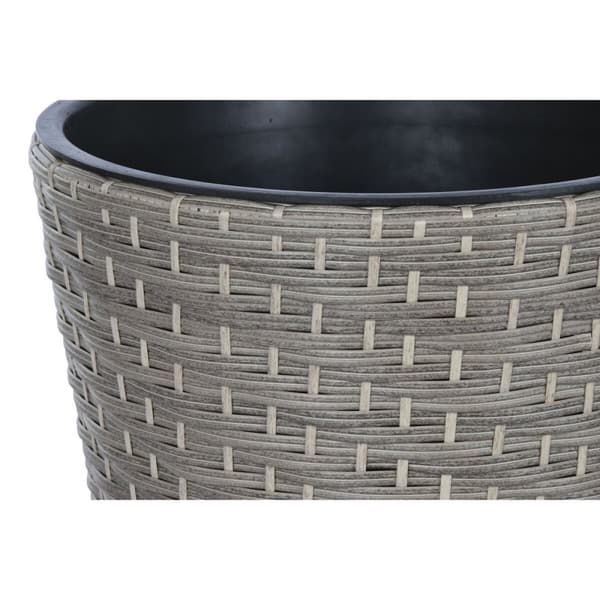 Sett med blomsterpotter Home ESPRIT polypropylen Rotting 40 x 40 x 45 cm