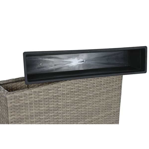 Planter Home ESPRIT polypropylen Rotting 83 x 22 x 65 cm