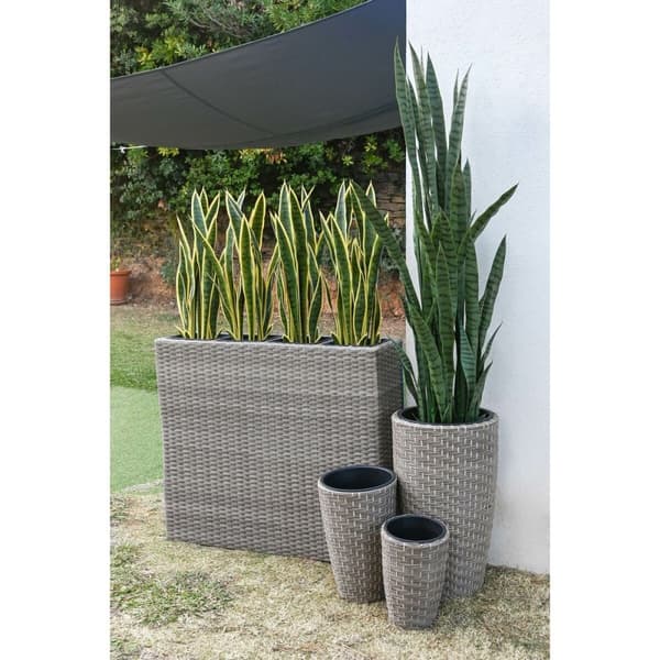 Planter Home ESPRIT polypropylen Rotting 83 x 22 x 65 cm