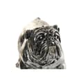 Miniatyrbillede 2 af 3: Dekorativ figur Home ESPRIT Sølvfarvet Hund Loft 28,5 x 11 x 16 cm