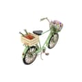 Miniatyrbild 2 av 3: Prydnadsfigur Home ESPRIT Svart Mint Cykel Vintage 24 x 9 x 13 cm (2 antal)