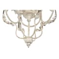 Miniatyrbillede 4 af 5: Loftslampe Home ESPRIT Hvid Metal 39 x 34 x 75 cm