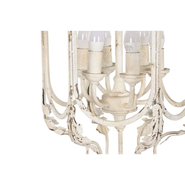 Loftslampe Home ESPRIT Hvid Metal 39 x 34 x 75 cm