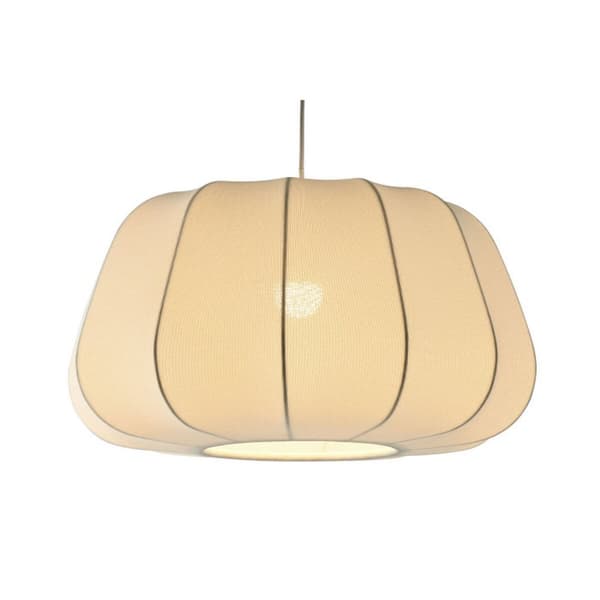 Taklys Home ESPRIT Hvit Metall 50 W 45 x 45 x 24 cm