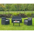 Pikkukuva 2 / 2: Garden furniture IPAE Progarden Iseo isec04ag (4 Kappaletta)