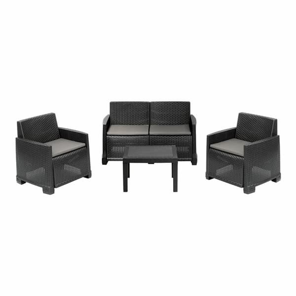 Garden furniture IPAE Progarden Iseo isec04ag (4 Kappaletta)