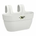 Miniatyrbillede 1 af 5: Urtepotte Elho 3662603645100 Hvid Plastik Rektangulær Moderne 24 x 36 x 26,5 cm