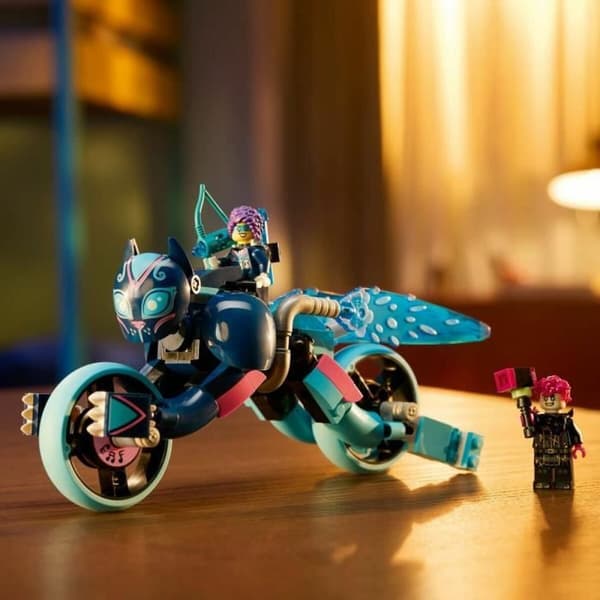 Byggsats Lego Zoey's Cat-Motorcycle Multicolour