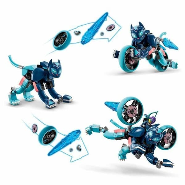 Byggsats Lego Zoey's Cat-Motorcycle Multicolour