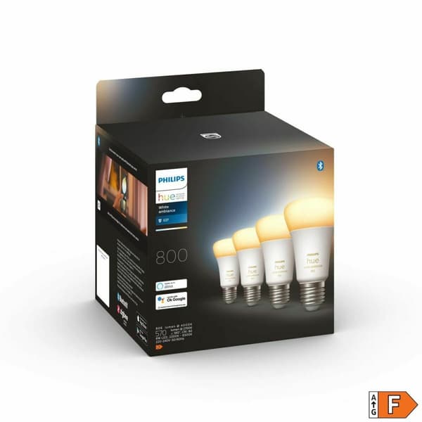 Smart Elpærer Philips A60 - E27 - 800 60 W E27 2200K 6500 K 800 lm