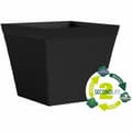 Miniatyrbillede 2 af 2: Urtepotte Garden ID Sort Antracit Firkantet 33 x 39 x 33 cm